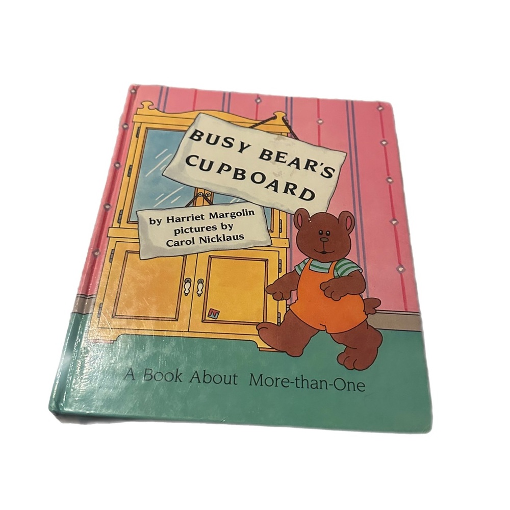 Busy Bear’s Cupboard hardcover book‎